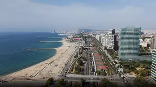 Empiezan las obras del paseo de la Mar Bella, el último tramo marítimo de Barcelona sin urbanizar