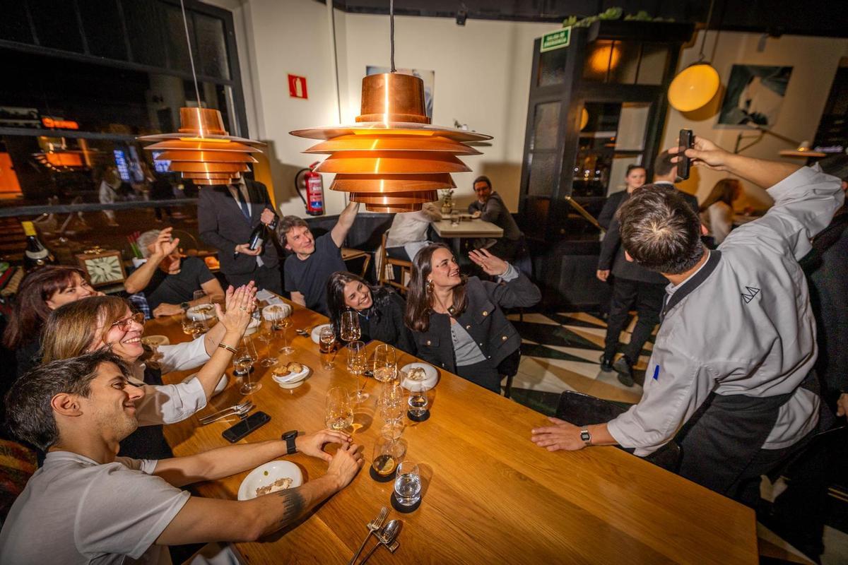 Celebración de la segunda estrella Michelin 2026 en el Restaurante Mont Bar