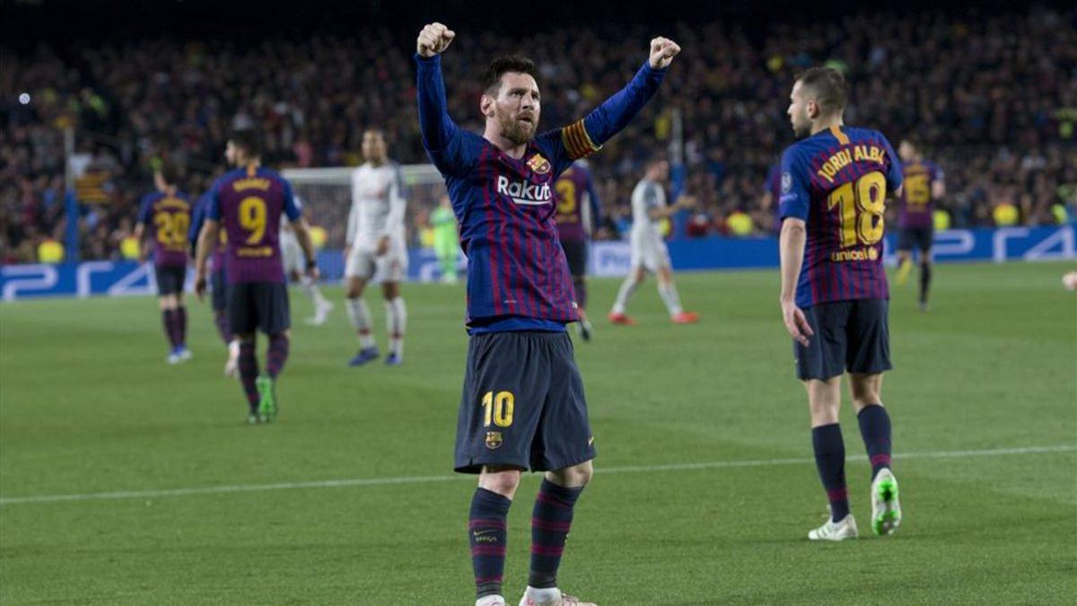 Leo Messi firmó ante el Liverpool una exhibición inigualable para cualquier otro futbolista