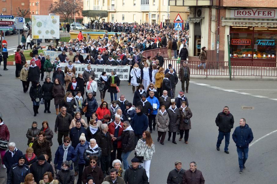 Manifestación por la Sanidad en Benavente