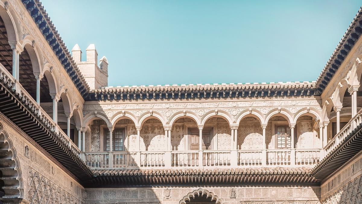 Patio de las Doncellas del Real Alcázar.
