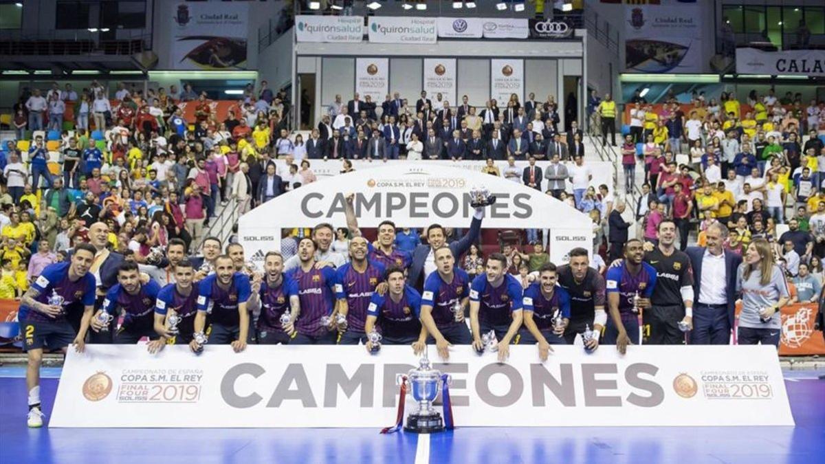 El Barça Lassa, flamente campeón de la Copa del Rey