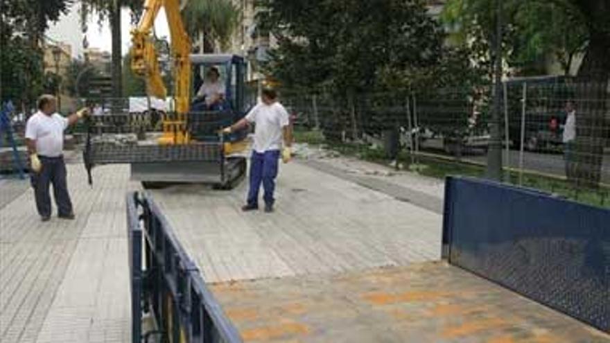 Comienza la obra para cambiar el colector de la avenida de Colón