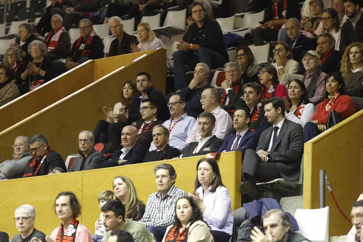 Girona. Pavello Fontajau. Partit basquet Spar UniGirona Galatasaray. Eurolliga. Llotja.