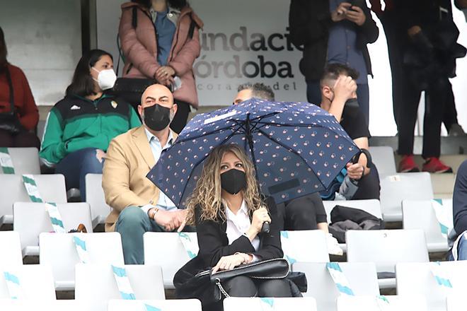 Aficionados asistentes al encuentro Córdoba CF-UD Tamaraceite