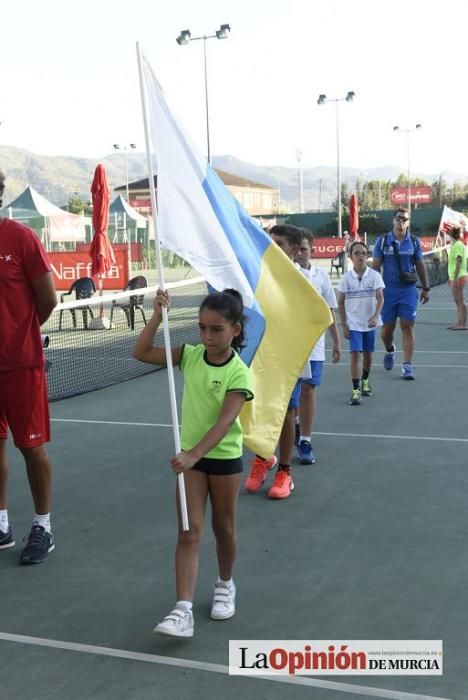 Inauguración del Campeonato Nacional de Tenis Alevín en el Club Cordillera