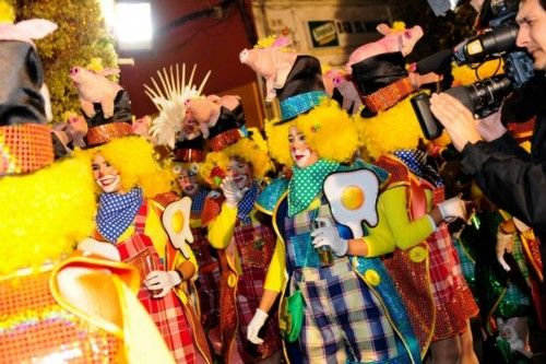 Cabalgata - desfiles de inicio de los carnavales de Aguimes