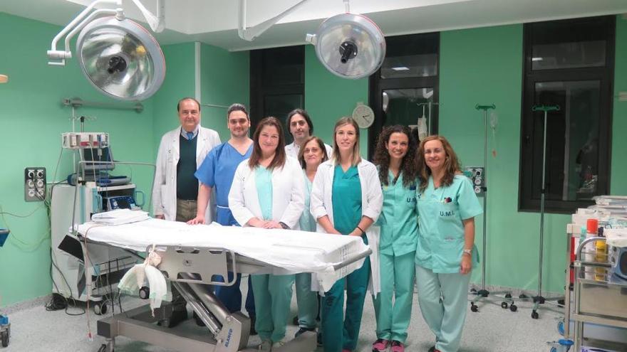 Equipo de la Unidad de Marcapasos del Hospital Doctor Negrín.