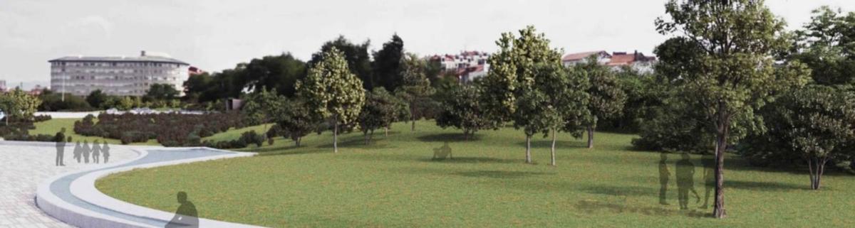 Recreación del futuro parque. | FdV
