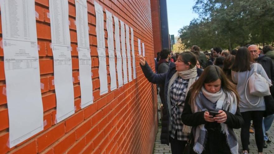 Examen de MIR y otras especialidades en Valencia