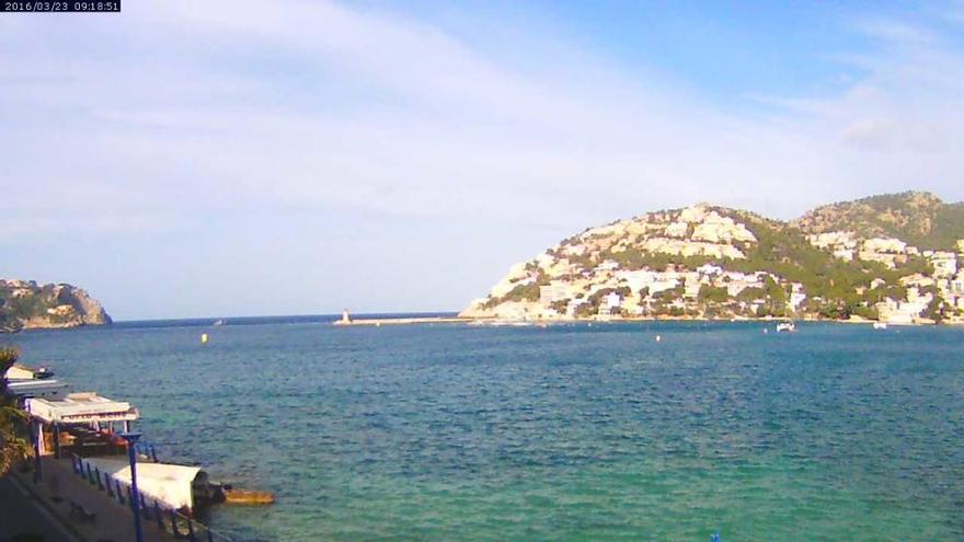 Port de Sóller am Mittwochmorgen.