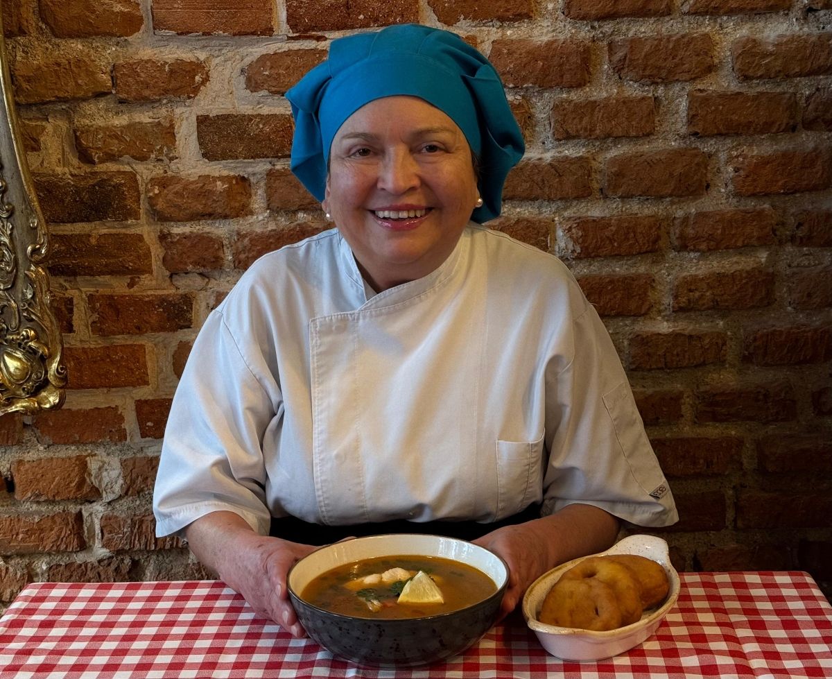 Carmen Olguín, artífice de Rhuka y 'madre de fogones'.