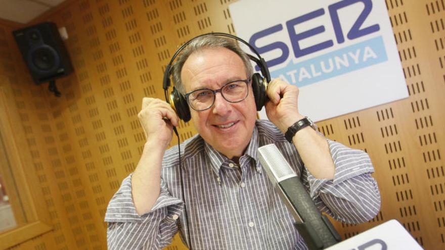 Josep Cuní, a Ràdio Girona