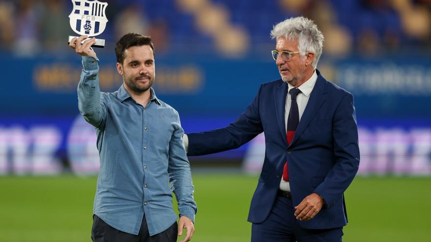 Jonatan Giráldez se despide del Barça