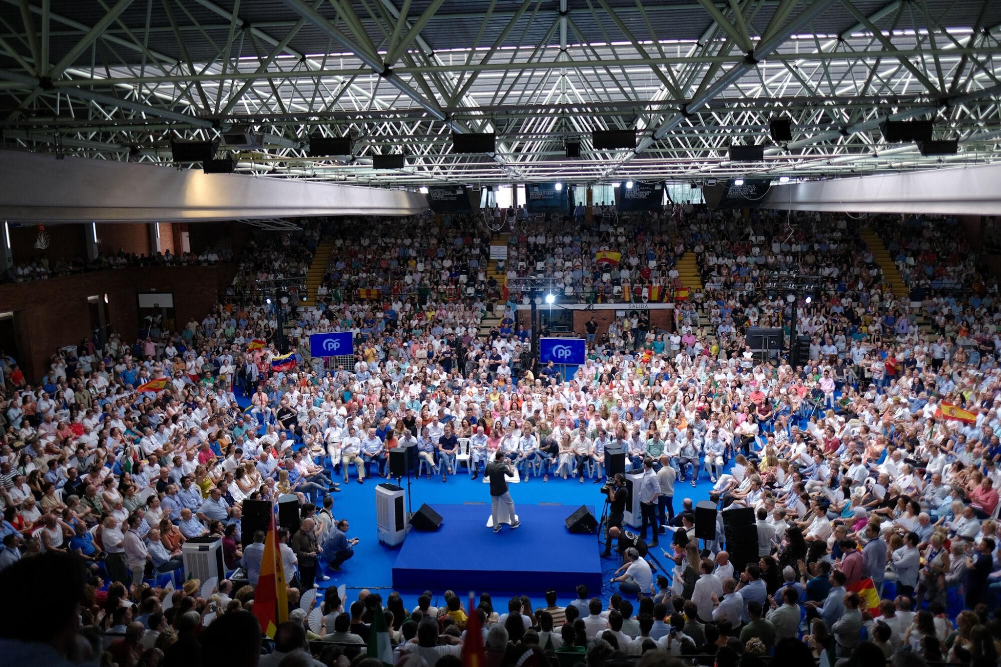 Mitin del Partido Popular en Málaga