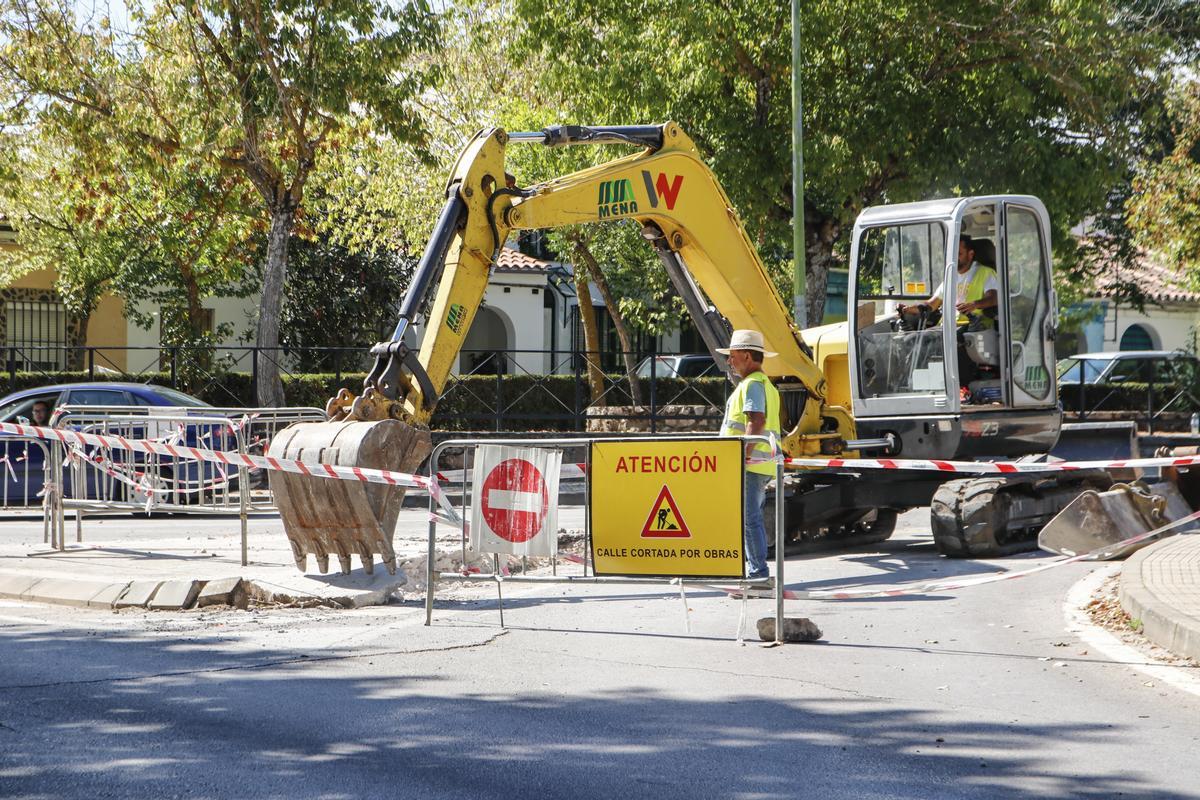 Primera fase de la obra de La Roche Sur Yon.