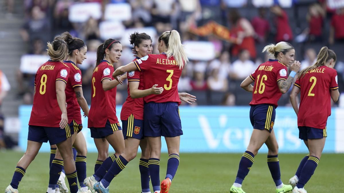 España en la Eurocopa femenina.