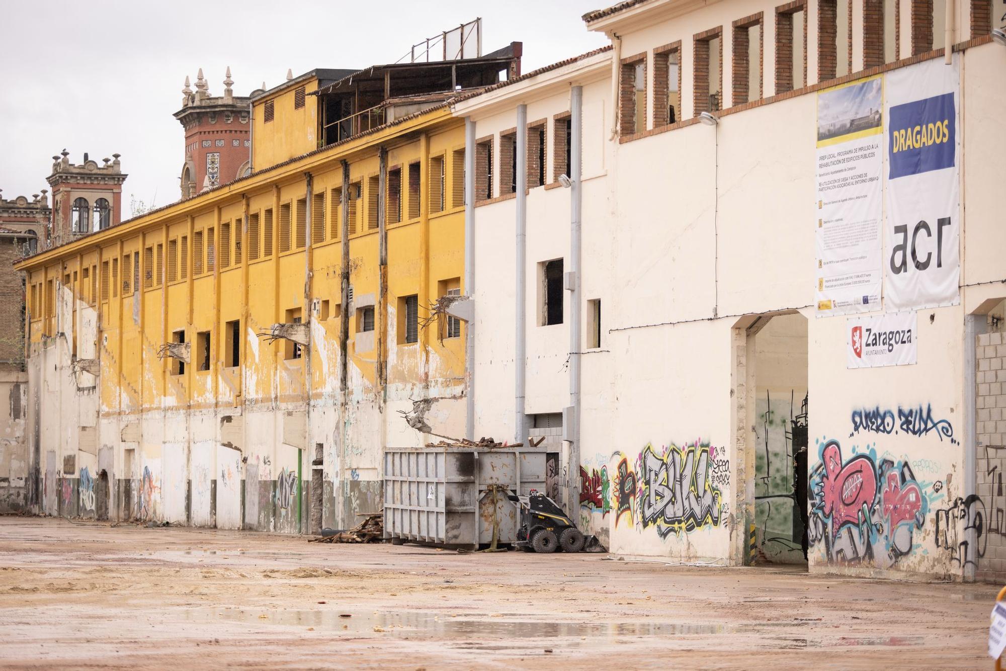 En imágenes | Ya están en marcha las obras de la futura Ciudad del Cine de Zaragoza