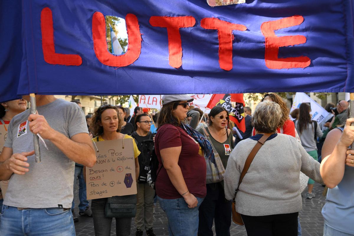 Huelga intersectorial en Francia para reclamar subidas salariales