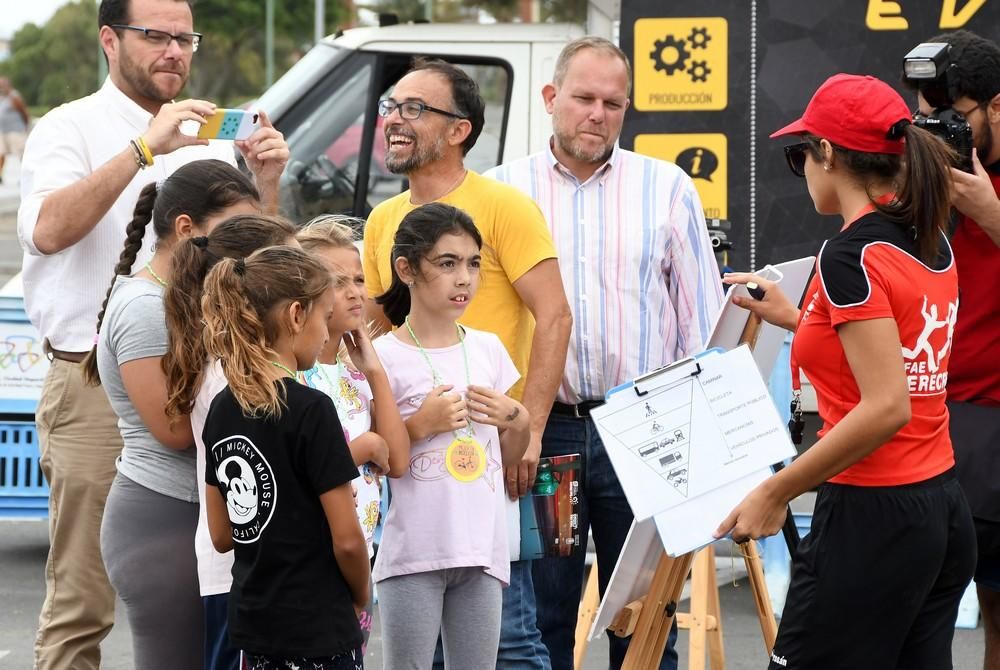 Actividad escolar en la Semana Europea de la Movilidad