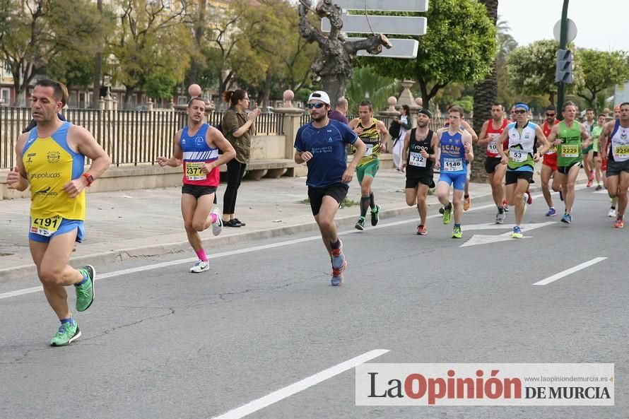 Media Maratón de Murcia: paso por la Avenida del Infante