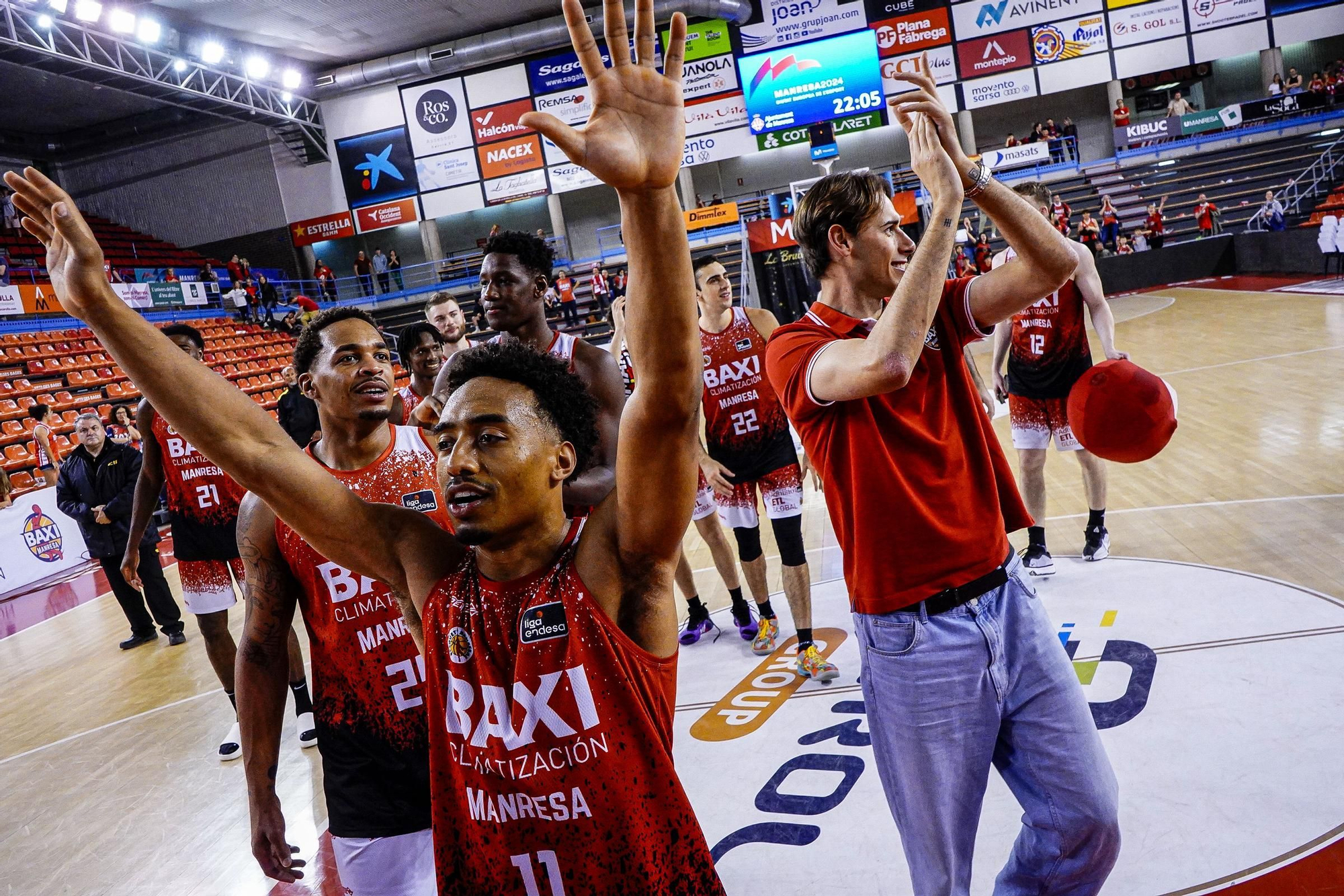 MANRESA . BASQUET ACB . LLIGA ENDESA . BAXI MANRESA VS BILBAO BASKET . PAVELLÓ EL NOU CONGOST