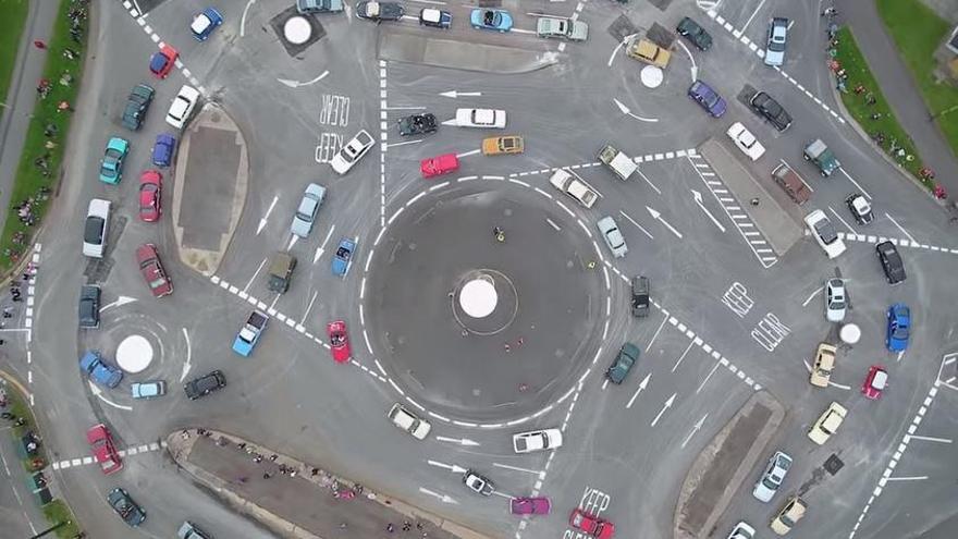 Sieben Kreisverkehre statt einem einzigen sollen dafür sorgen, dass der Verkehr nie stockt.