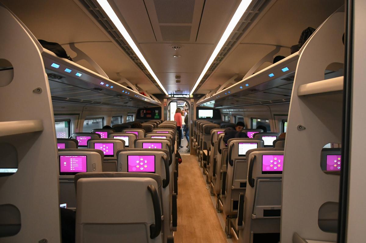 ZAMORA. Primer tren Avril en pruebas comerciales con pasajeros