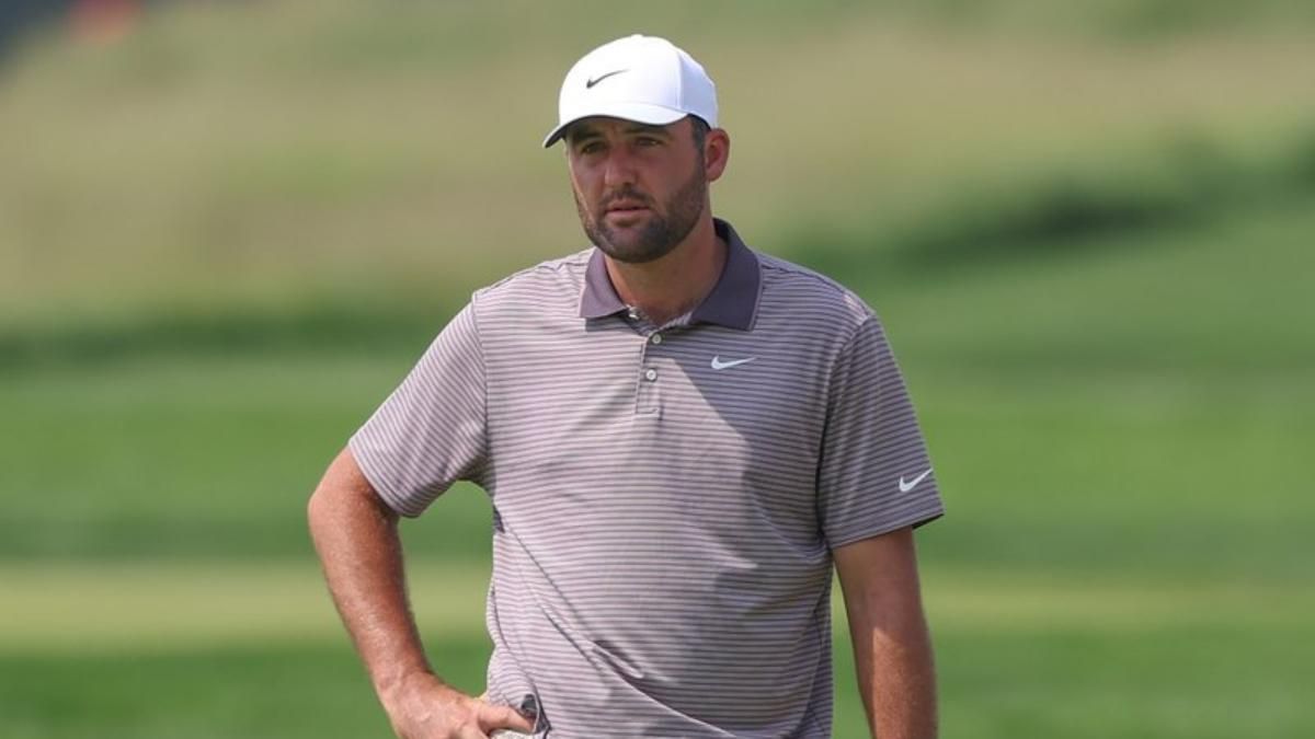 Scottie Scheffler, tuvo una primera jornada complicada en el US Open