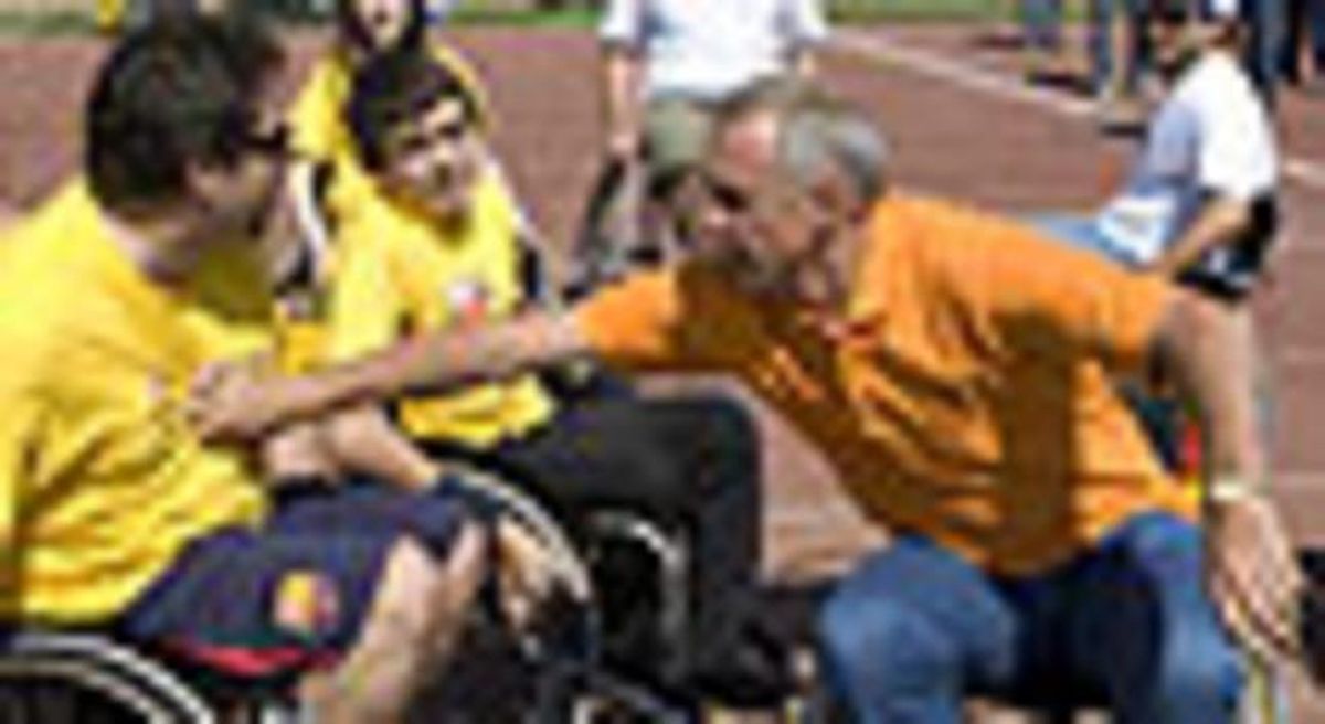 Cruyff, a l’’Open day’. Cruyff, a l’’Open day’.