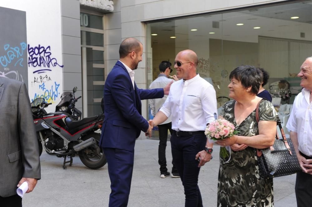 Primera boda en el Colegio Notarial de Murcia