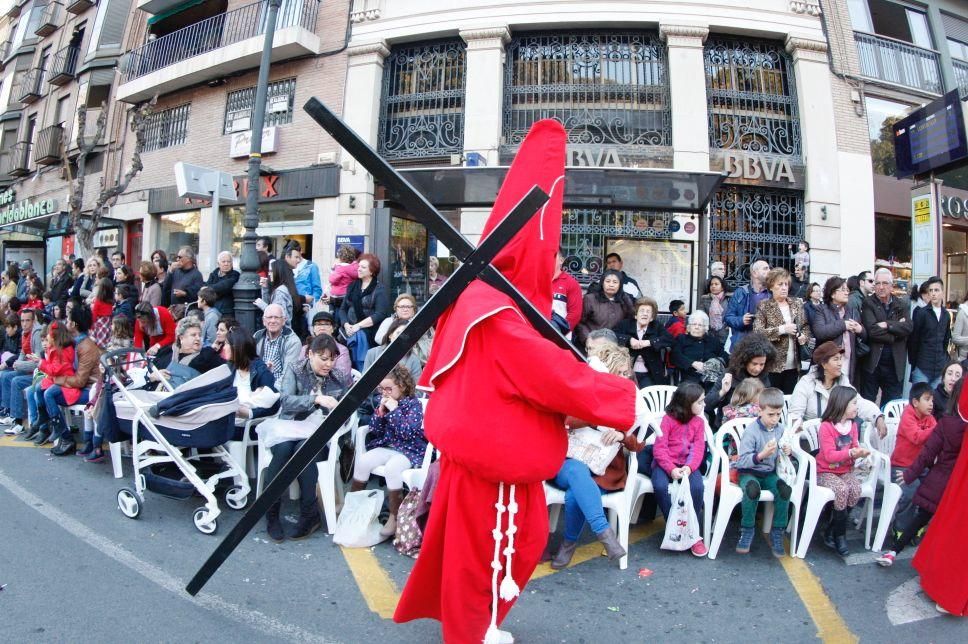 Miércoles Santo 'colorao' en Murcia