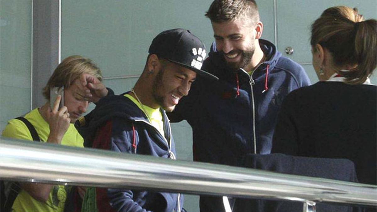 Piqué y Neymar irán a Catar