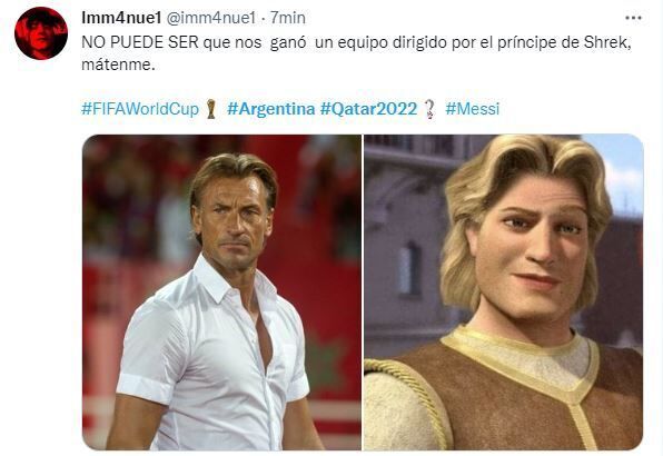 Los mejores memes del batacazo de Argentina en el Mundial