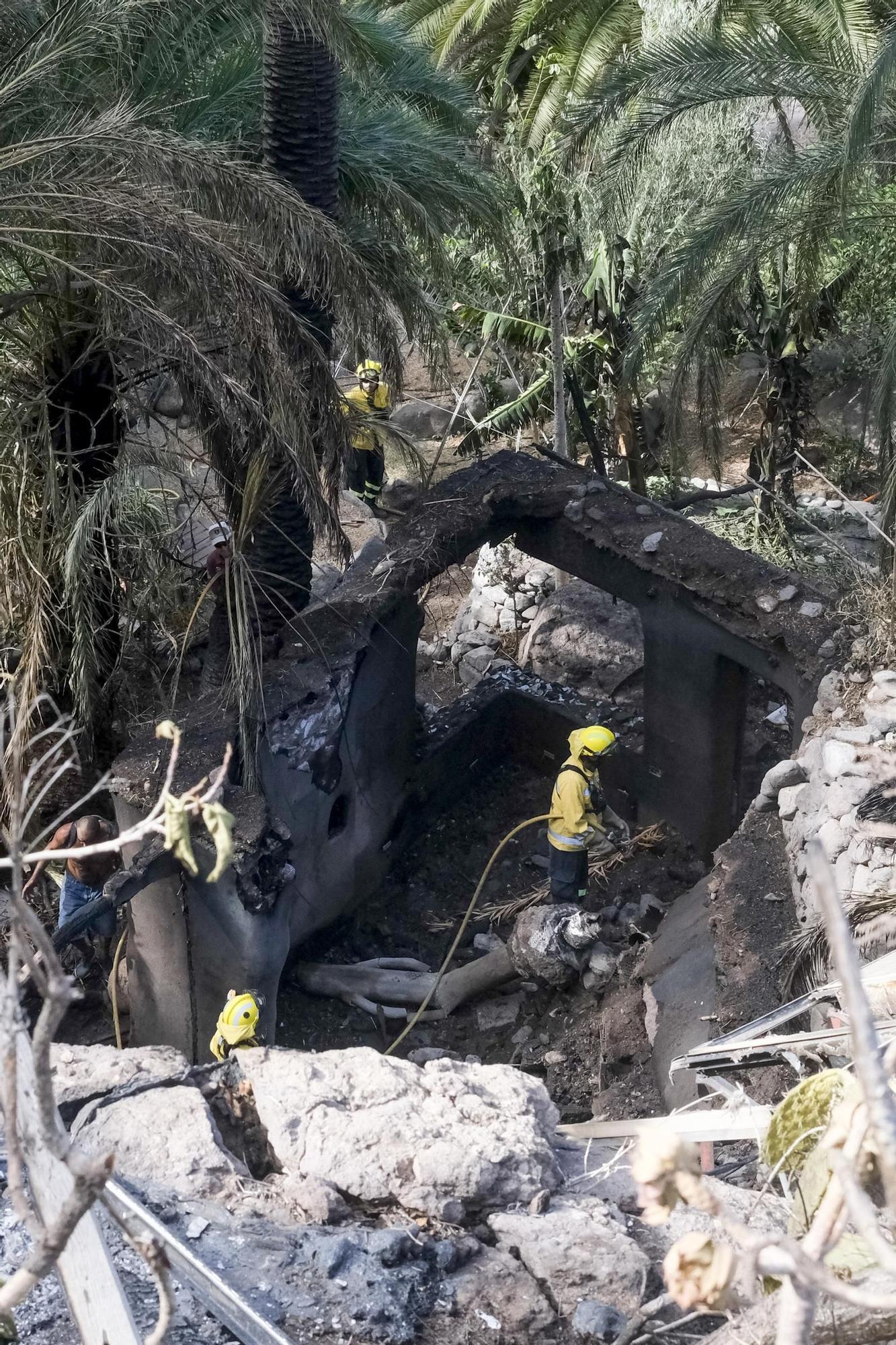 Incendio en Santa Lucía