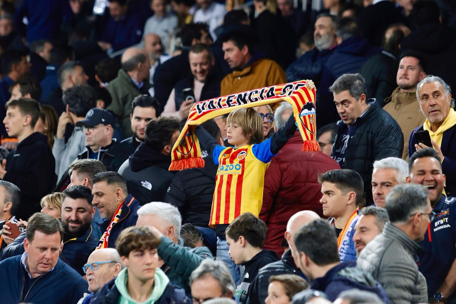 El Valencia CF - Real Madrid, en imágenes