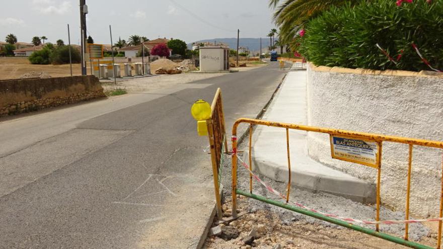 Els Poblets coordina sus obras con las de Aqualia