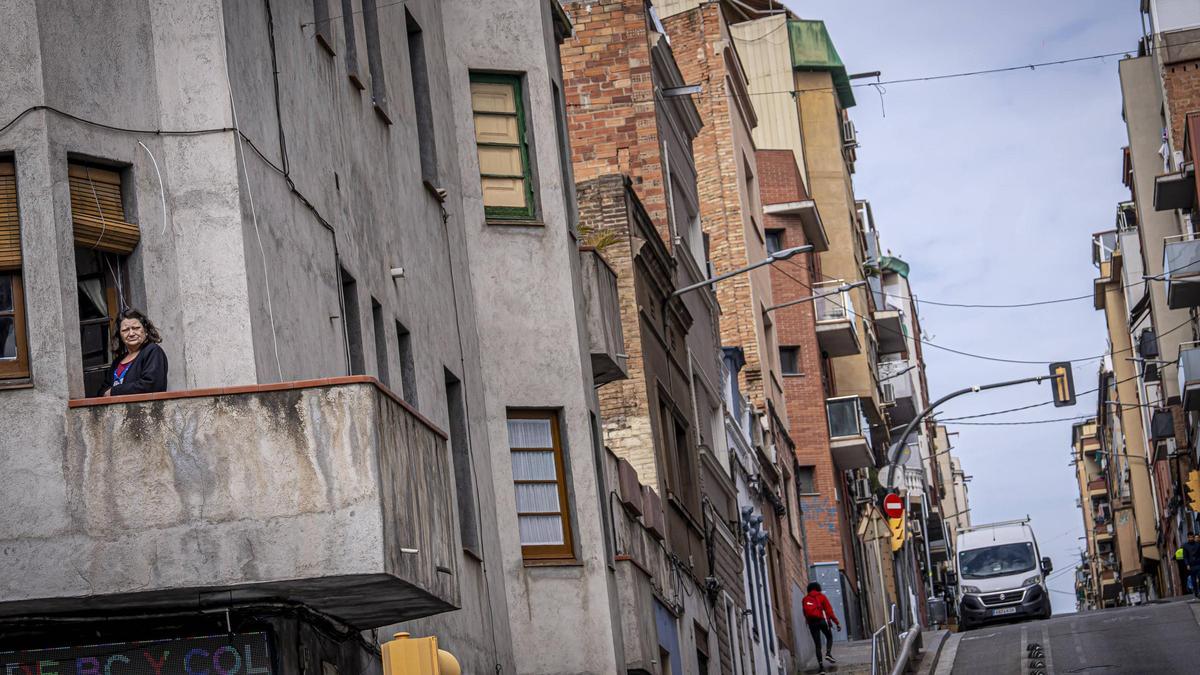 Edificios deteriorados en La Torrassa, L'Hospitalet.