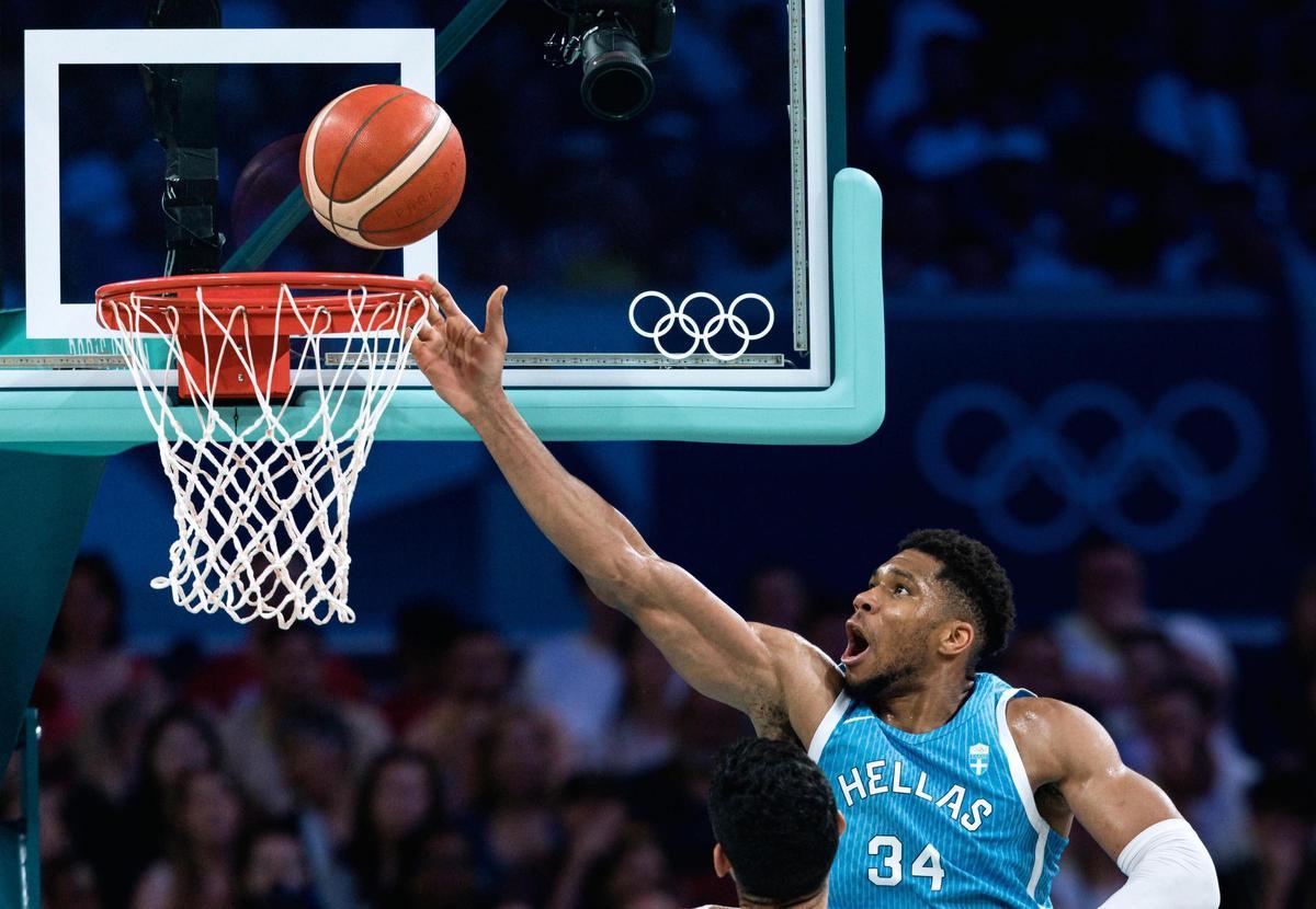 Baloncesto en los Juegos Olímpicos: España - Grecia, en imágenes.