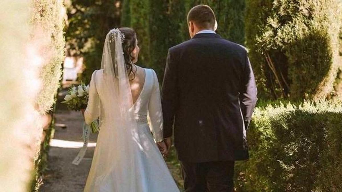 Ángela y David se casaron en enero de 2026.