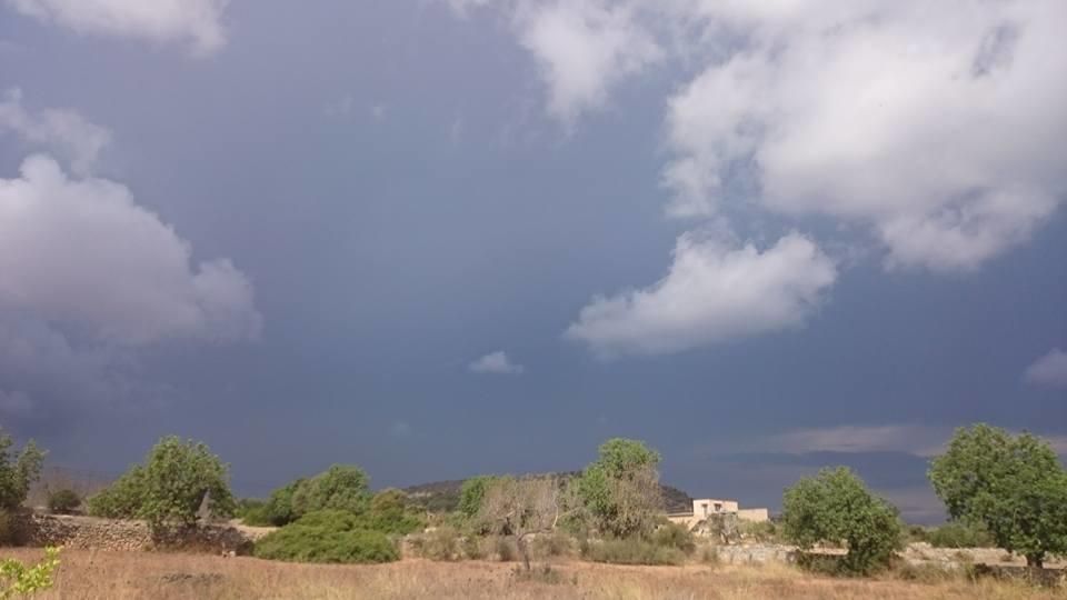 Las fuertes lluvias provocan problemas de circulación en Mallorca