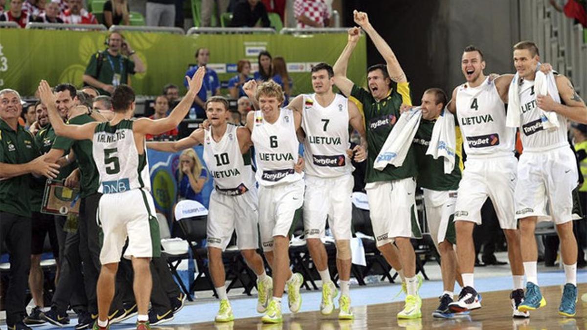 Lituania quiere repetir la alegría del Eurobasket 2013