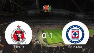 El Cruz Azul vence por 0-1 al Tijuana