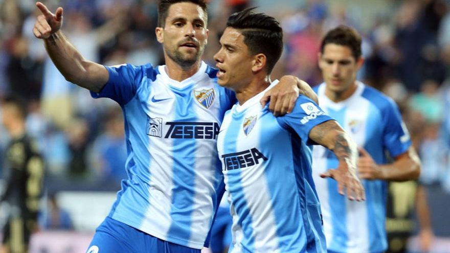 El Málaga CF jugó el lunes ante el Real Oviedo su mejor partido de la temporada.