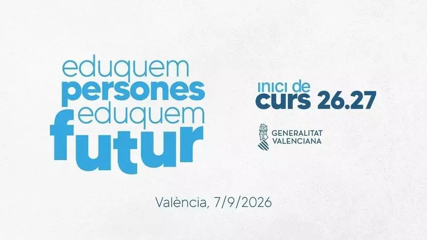 La consellera de Educación presenta los datos del inicio de curso escolar en la Comunitat Valenciana