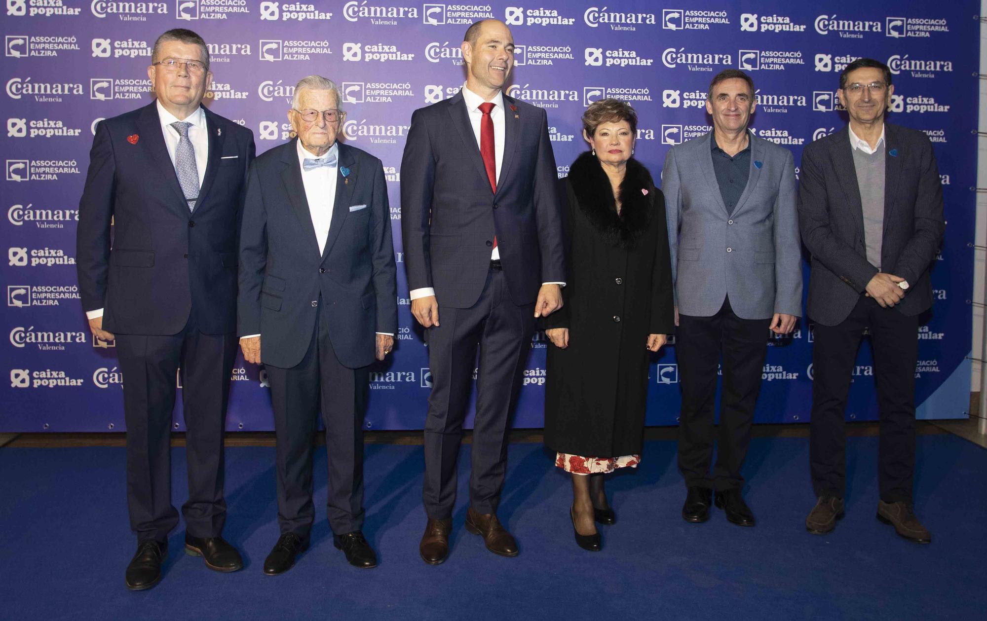 Las mejores imágenes de la Gala de la Economía de Alzira