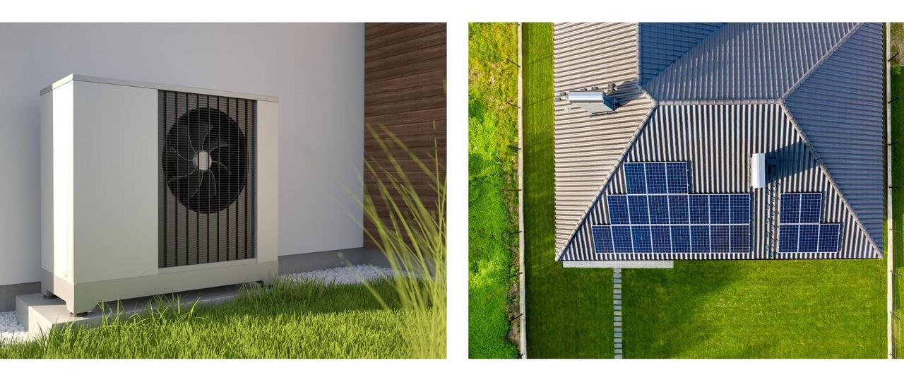 La bomba de calor y los captadores fotovoltaicos conseguirán que tu hogar gane en eficiencia, ahorro y respeto al medio ambiente.