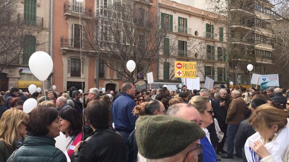 La plataforma 'Mos Movem' se moviliza contra el requisito del catalán en la sanidad pública balear