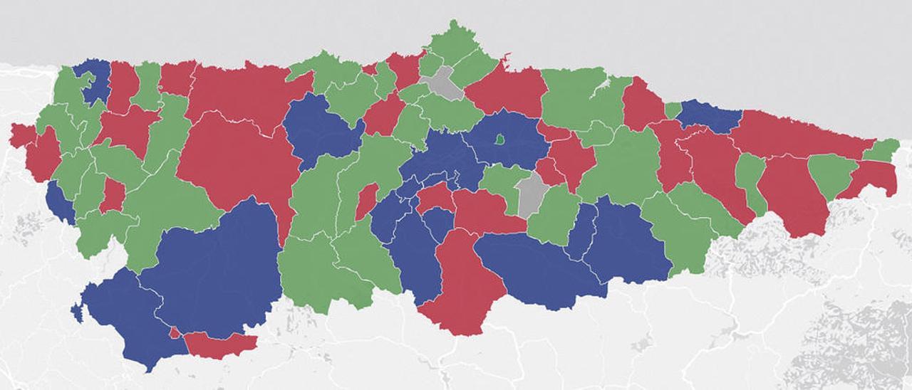 La política se moja en el derbi: la mayoría de los alcaldes asturianos apuesta por un empate en el Carlos Tartiere