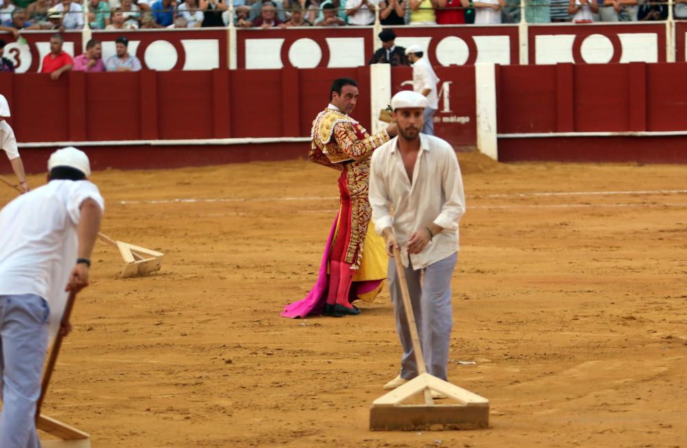 Las imágenes de la sexta corrida de abono de la feria taurina de Málaga.